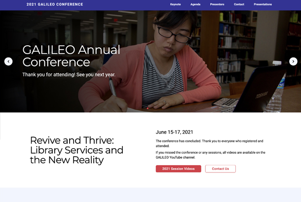 GALILEO Conference website